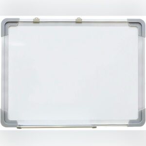 😎 Small magnetic dry erase whiteboard with an aluminum frame 12” x 16”